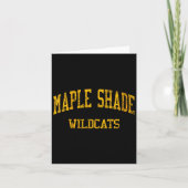 Womens Maple Shade High School Hs Maple Shade Nj V Kaart (Voorkant)