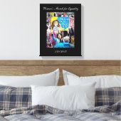 Women's March for Equality Wall Art Canvas Afdruk (Insitu (Slaapkamer))