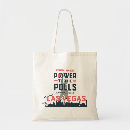 Women's March Las Vegas - Canvas tas (Voorkant)