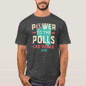 Women's March Las Vegas - Dark Nevada T-shirt (Voorkant)