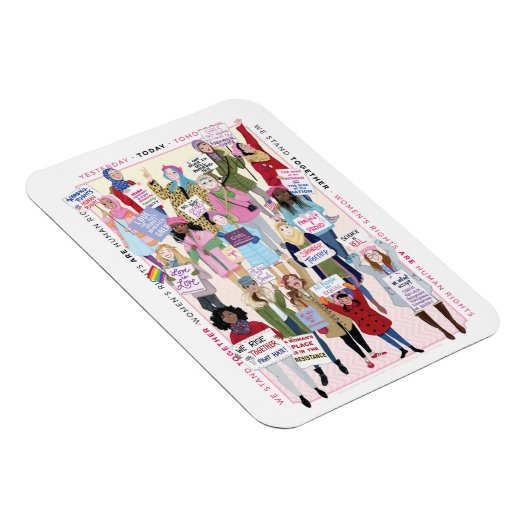 Women's March Magnet Magneet (Rechterzijde)