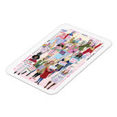 Women's March Magnet Magneet (Linkerzijde)