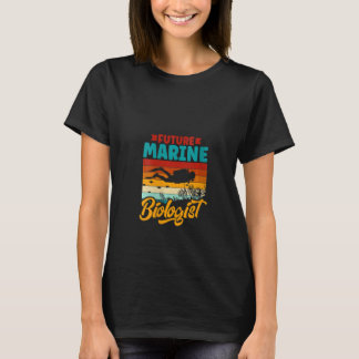 Womens Marine Kind Lover Future Marine Biologist V T-shirt