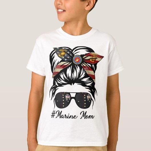Womens Marine Life Marine Mam Milous Bun M T-shirt (Voorkant)