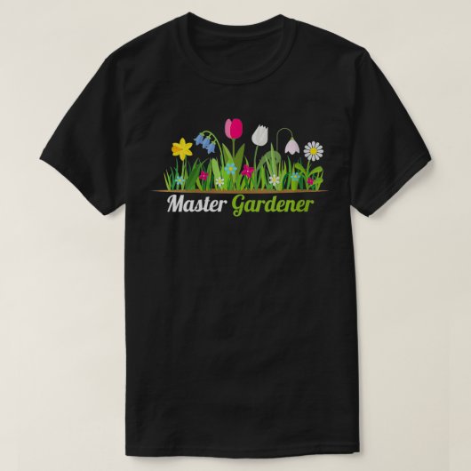 Womens Master Gardener I Landscaper Horticulture G T-shirt (Design voorkant)