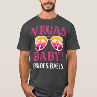 Womens Matching Las Vegas Wedding Brides Babes Bri T-shirt