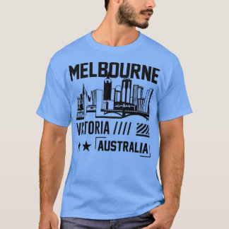 Womens Melbourne Victoria Australia Australian Fam T-shirt
