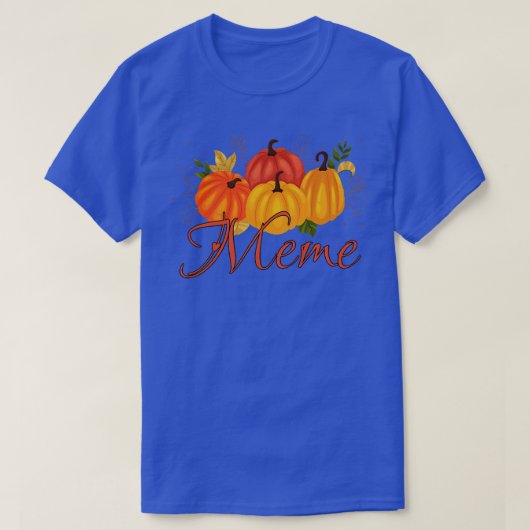 Womens Meme Pumpkin Leopard Style Funny Grandma T-shirt (Design voorkant)