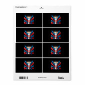 Womens Merica Geit Etiket (Full Sheet)