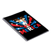 Womens Merica Geit Notitieboek (Rechterzijde)
