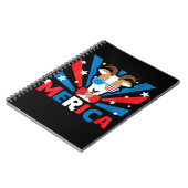 Womens Merica Geit Notitieboek (Linkerzijde)