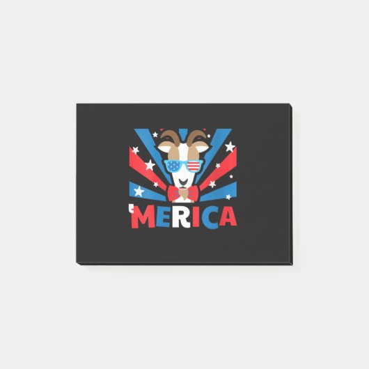 Womens Merica Geit Post-it® Notes (Voorkant)