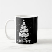 Womens Merry Chic-mas Cute Chicks Christmas Tree F Koffiemok (Links)