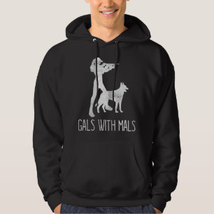 Womens met Belgische Malinois Lover Hoodie