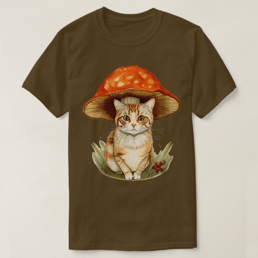 Womens met een paddenstoel als Pet atoomkern V T-shirt (Design voorkant)