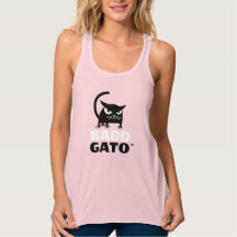 Womens met warmgewalste zwarte kat | Badd Gato