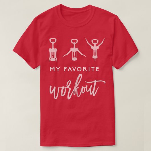 Womens mijn favoriete werkverslaafde Lomens T-shirt (Design voorkant)