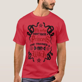 Womens mijn moeder heeft geen prinses gemaakt die t-shirt