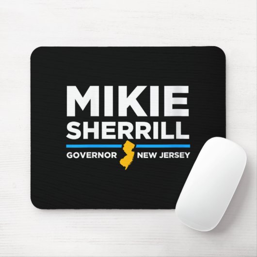 Womens Mikie Sherrill New Jersey Governor 2025 V-n Muismat (Met muis)