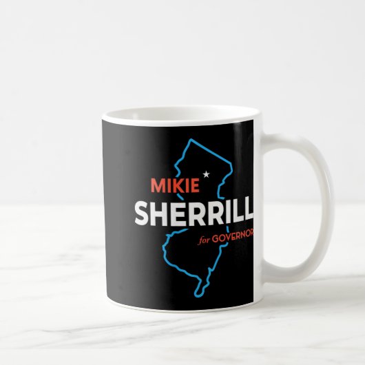 Womens Mikie Sherrill New Jersey Governor Election Koffiemok (Rechts)
