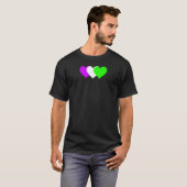 Womens Modern feminist Suffragette heart T-shirt (Voorkant volledig)