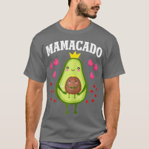 Womens Moederdag avocado mama avocado mam grappig T-shirt