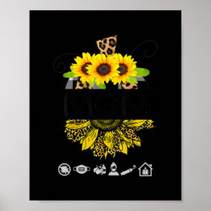Womens Moederdag Sunflower Graphic Print Plus