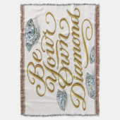 Women's Motivational Quote Blanket Deken (Voorkant Verticaal)