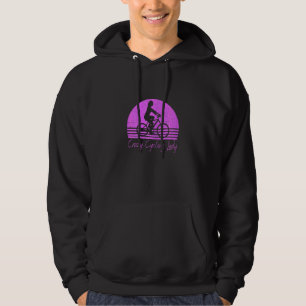 Womens Mountainbike Fietsen Fiets Gek Fietsen Hoodie