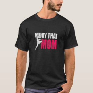 Womens Muay Thai Mam Gift Women Boxing Kickboxing T-shirt