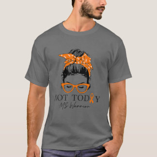 Womens Multiple Sclerosis Awareness Bun MS W T-shirt