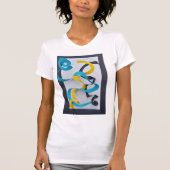 Women's Muse Abound V-hals T-shirt (Voorkant)