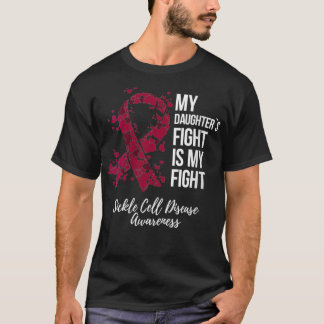 Womens My Daughteru2019s vecht mijn vechtstaartje T-shirt