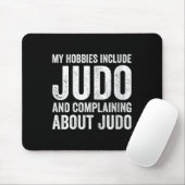 Womens My Hobbies Include Judo Funny Judoka V-neck Muismat (Met muis)