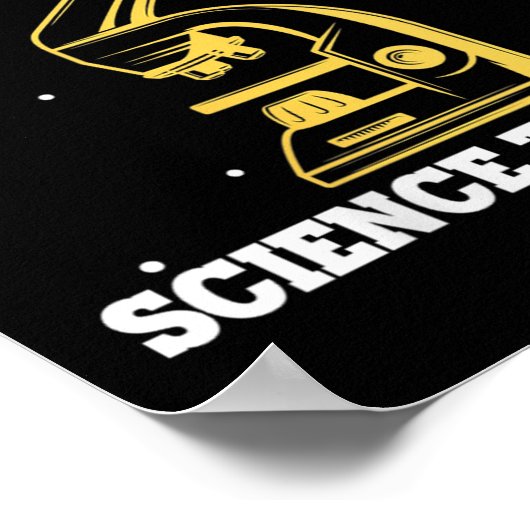 Womens My Mother Is Science Teacher Proud Stem Mom Poster (Hoek)