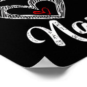 Womens My Valentine Calls Me Nana Shirt Valentines Poster (Hoek)