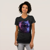 Women's mystic cat t-shirt (Voorkant volledig)