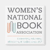 Women's National Book Association logo magneet (Voorkant)