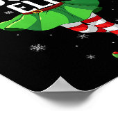 Womens Naughty Elf Christmas Girls Women Elf Squad Poster (Hoek)