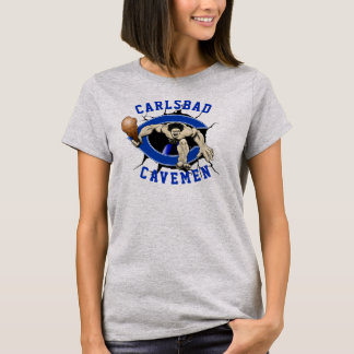 Womens New Gen. Carlsbad Cavemen Shirt - Katoen