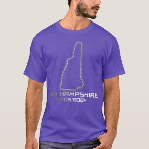 Womens New Hampshire America Astronomie otal Solar T-shirt