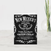 Womens New Mexico's Old No. 1 Hatch Green Chile No Kaart (Voorkant)