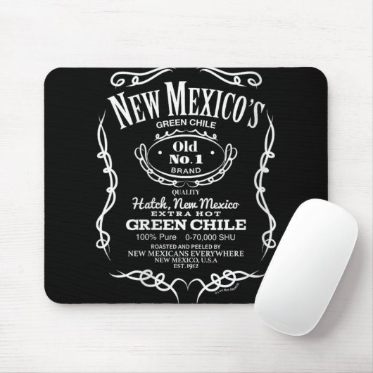 Womens New Mexico's Old No. 1 Hatch Green Chile No Muismat (Met muis)
