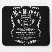 Womens New Mexico's Old No. 1 Hatch Green Chile No Muismat (Voorkant)