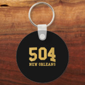 Womens New Orleans Area Code 504 - Hometown Pride Sleutelhanger (Voorkant)