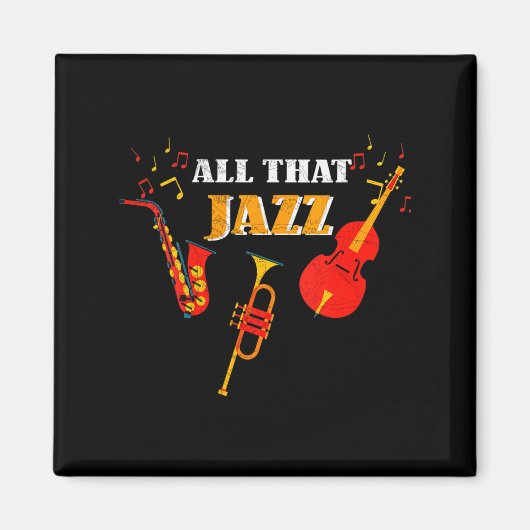 Womens New Orleans Birthplace Of Jazz Music Louisi Magneet (Voorkant)