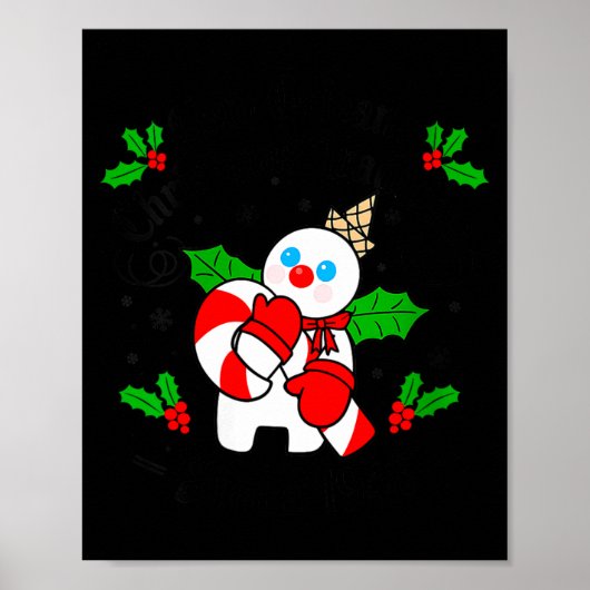 Womens New Orleans Mr Bingle Christmas Tradition S Poster (Voorkant)