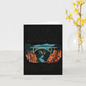 Womens New River Gorge West Virginia National Park Kaart (Gele Bloem)