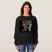  Women's new year celebration Sweat Shirt AI Used (Voorkant volledig)