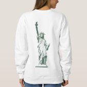 Women's New York Shirt Statue of Liberty T-shirt (Achterkant)